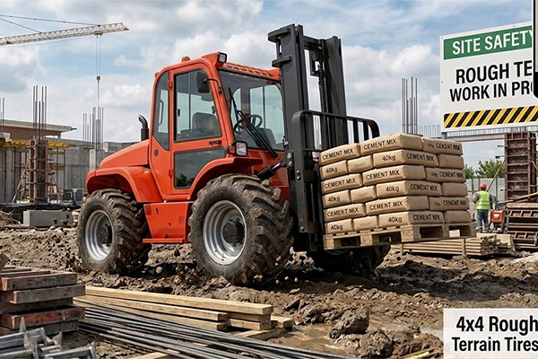 What Is a 4x4 Rough Terrain Forklift and How Does It Work?