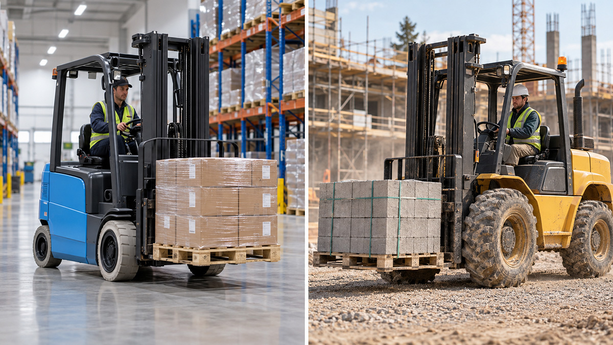 Diesel vs Electric Forklift for Outdoor and Indoor Material Handling