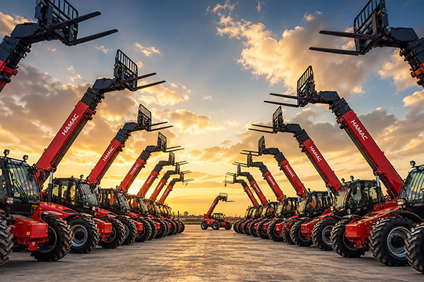 HAMAC Telehandlers in South America: Model Applications and Market Solutions